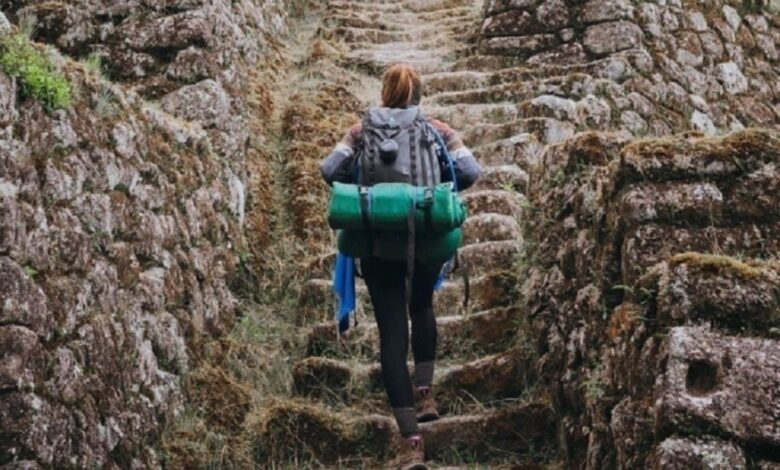 El camino inca a machu picchu es uno de los