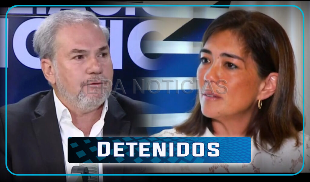Detenidos Sada Moray y Mauricio Fernandini EPA Noticias