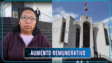 Trabajadores cas del poder judicial arequipa realizan paro de 48