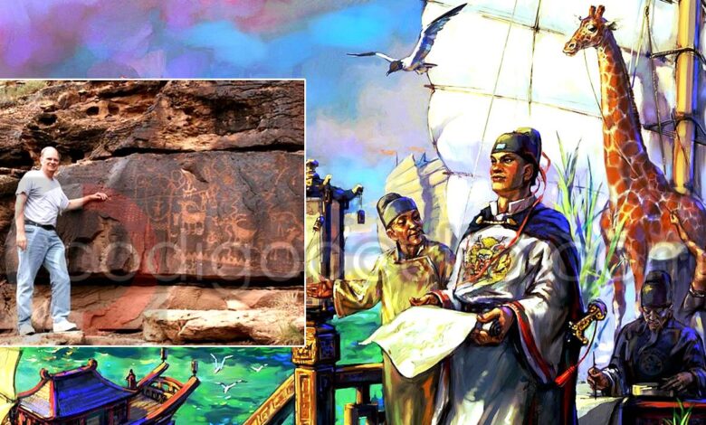Petroglifos apoyan teoria china descubrio america antes espana portada